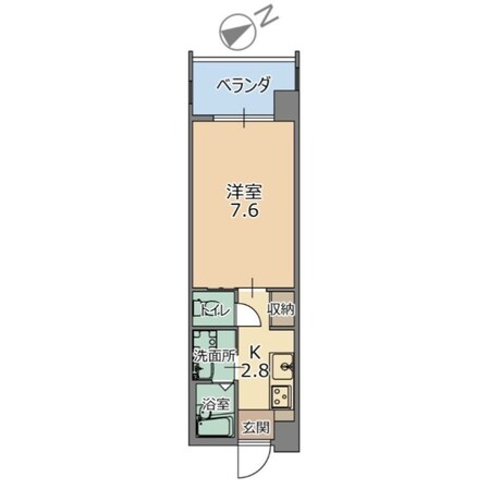 トーマス宇茂佐の森Ⅱの物件間取画像